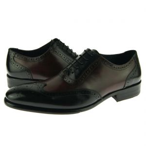 בלאק פריידי ישראל - מבצעים לכל השנה נעלי גברים Carrucci Leather Wingtip Oxford, Men&#039;s Dress Shoes, Black/Oxblood