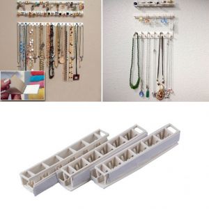 בלאק פריידי ישראל - מבצעים לכל השנה שעונים ותכשיטים 9PCS Jewelry Wall Hanger Holder Stand Organizer Necklace Bracelet Earring Rack