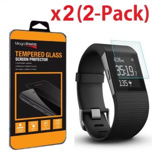 בלאק פריידי ישראל - מבצעים לכל השנה הכל עד 10 דולר 2-Pack Tempered Glass Screen Protector Guard for Fitbit Surge Smart Watch